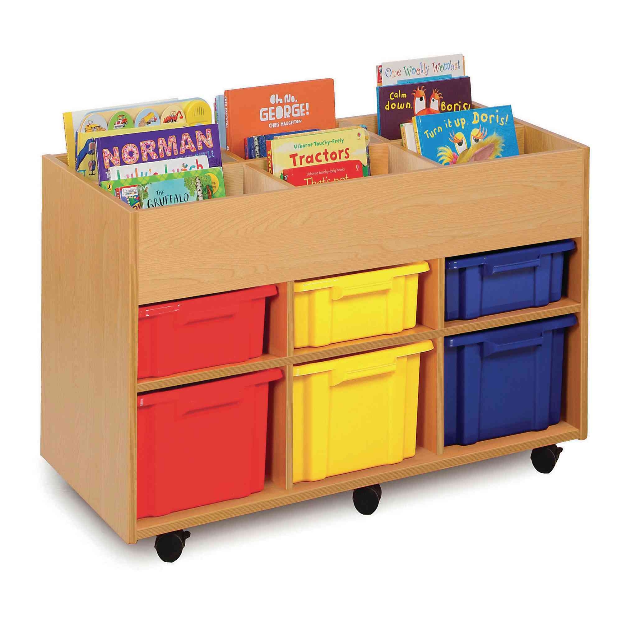 Mobile Easy Access Kinderbox - Colour Trays